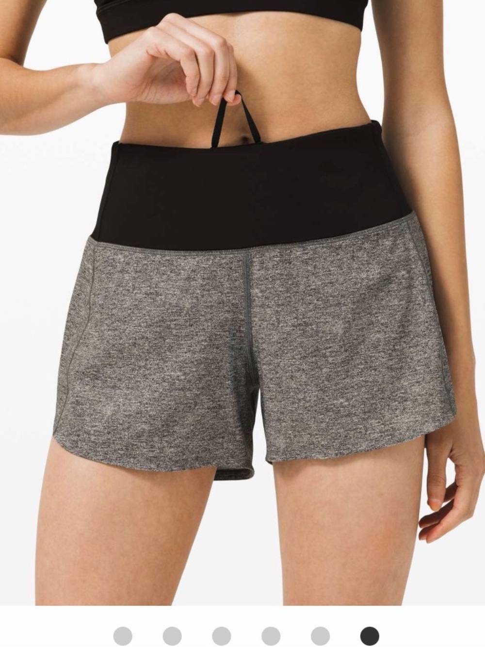 Lululemon speed up midrise lined short, 4” size 6 tall